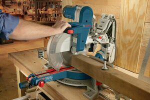 Bosch 12 Inch Dual-Bevel Glide Miter Saw - Image 4