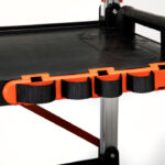 Crescent SITERUNNER 3 Shelf Folding Jobsite Cart - Image 3