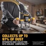 DEWALT 20V MAX XR 2-1/4 Peak HP Plunge Router (Bare Tool) - Image 5