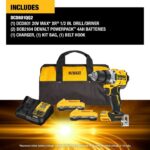 DEWALT 20V MAX XR Brushless Cordless 1/2 Inch Drill/Driver Kit With POWERPACK Batteries - Image 3