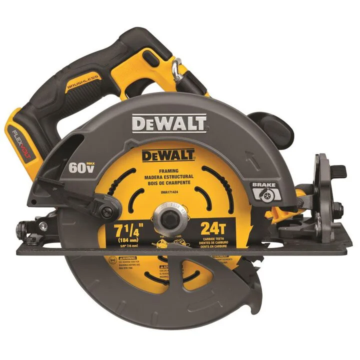 dewalt-flexvolt-60v-max-7-14in-circular-saw-with-brake-bare-tool-dcs578b DEWALT FLEXVOLT 60V MAX 7 1/4in Circular Saw with Brake (Bare Tool) - Image 1
