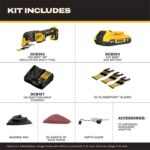 DEWALT XR 20V Max Oscillating Multi Tool 33 Pieces Kit - Image 3