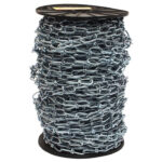 Forney Industries Double Loop Chain, Zinc-Plated, Number 2/0 x 175 Ft.