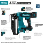 Makita 18V LXT Lithium-Ion Brushless Cordless 2-1/2 Inch Straight Finish Nailer 16 Gauge (Bare Tool) - Image 2