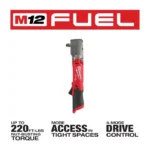 Milwaukee M12 FUEL 1/2inch Right Angle Impact Wrench (Bare Tool) - Image 2
