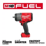 Milwaukee M18 FUEL 1/2 in High Torque Impact Wrench with Friction Ring (Bare Tool) - Image 3