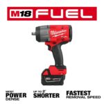 Milwaukee M18 FUEL 1/2 in High Torque Impact Wrench with Friction Ring Kit - Image 3