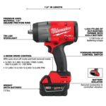 Milwaukee M18 FUEL 1/2 in High Torque Impact Wrench with Friction Ring Kit - Image 4