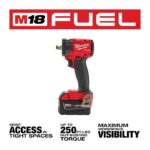 Milwaukee M18 FUEL 1/2inch Compact Impact Wrench with Friction Ring Kit - Image 4