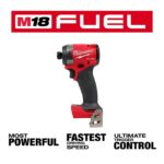 Milwaukee M18 FUEL 1/4inch Hex Impact Driver (Bare Tool) - Image 3