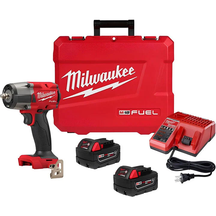 milwaukee-m18-fuel-38inch-mid-torque-impact-wrench-with-friction-ring-kit-2960-22r Milwaukee M18 FUEL 3/8inch Mid Torque Impact Wrench with Friction Ring Kit - Image 1