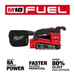 Milwaukee M18 FUEL 3inchx18inch Belt Sander (Bare Tool) - Image 3