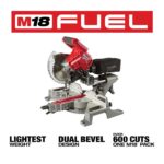 Milwaukee M18 FUEL 7-1/4 in. Dual Bevel Sliding Compound Miter Saw (Bare Tool) - Image 2