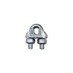 Peerless Chain Commercial Grade Malleable Steel Wire Rope Clip, 3/8in - Image 2