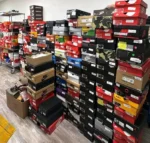 mixed shoes pallets