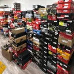 mixed shoes pallets