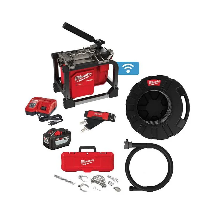 FVDSVD Milwaukee M18 FUEL Sectional Machine with 7/8 In. Cable - Image 1