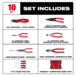 Milwaukee Pliers and Pick Set with Tray for PACKOUT Drawers, 10 Pieces - Image 2