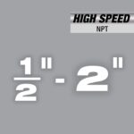 Milwaukee 1/2inch 2inch High Speed NPT Forged Aluminum Die Head KIT - Image 3
