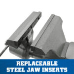 Wilton Mechanics Pro Vise 10 Jaw Width 12in Jaw Opening 360 Swivel Base - Image 2